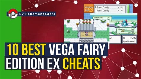 Pokemon Vega Cheats .